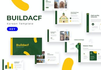 欧式古典建筑介绍keynote模板 - 顶尖PPT