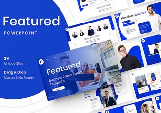 国外商业商务企业文化项目合作通用PPT模板 - 顶尖PPT