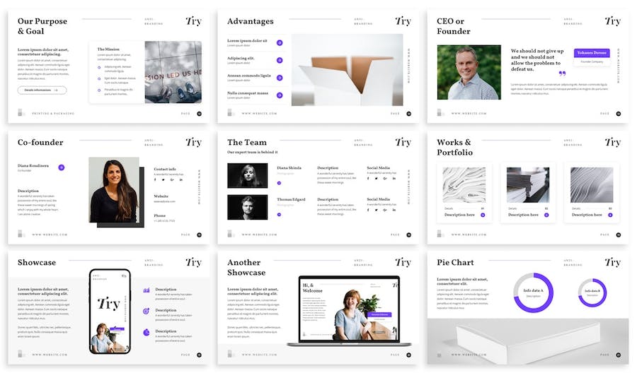 企业介绍品牌宣传PPT模板 - 顶尖PPT