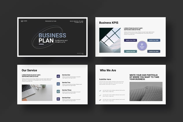 商业计划书战略规划Keynote模板 - 顶尖PPT