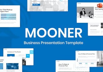 月度汇报商务PPT模板 - 顶尖PPT