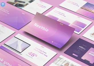 欧美商业商务通用keynote模板 - 顶尖PPT