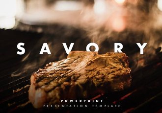 餐厅介绍品牌推广运营规划展示PPT模板 - 顶尖PPT