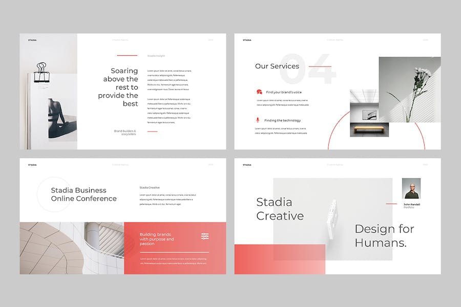 极简风格企业介绍宣传PPT模板 - 顶尖PPT