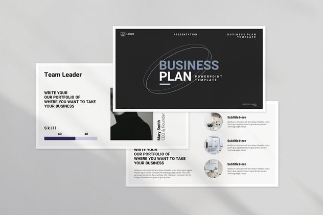 商业计划书战略规划Keynote模板 - 顶尖PPT