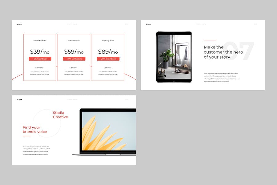 极简风格企业介绍宣传PPT模板 - 顶尖PPT