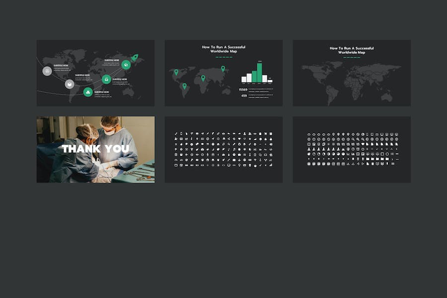 医学手术治疗keynote模板 - 顶尖PPT