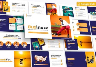 休闲商务风格PPT模板 - 顶尖PPT