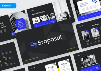 商务业务建议书融资提案Keynote模板 - 顶尖PPT