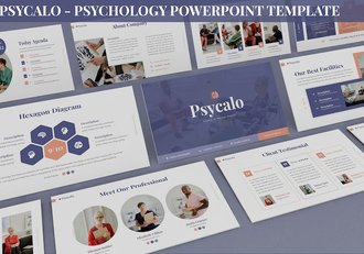 心理学PPT模板 - 顶尖PPT