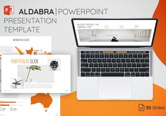 六边形步骤流程图形PPT模板 - 顶尖PPT