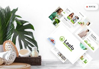 有机健康产品介绍行业报告PPT模板 - 顶尖PPT