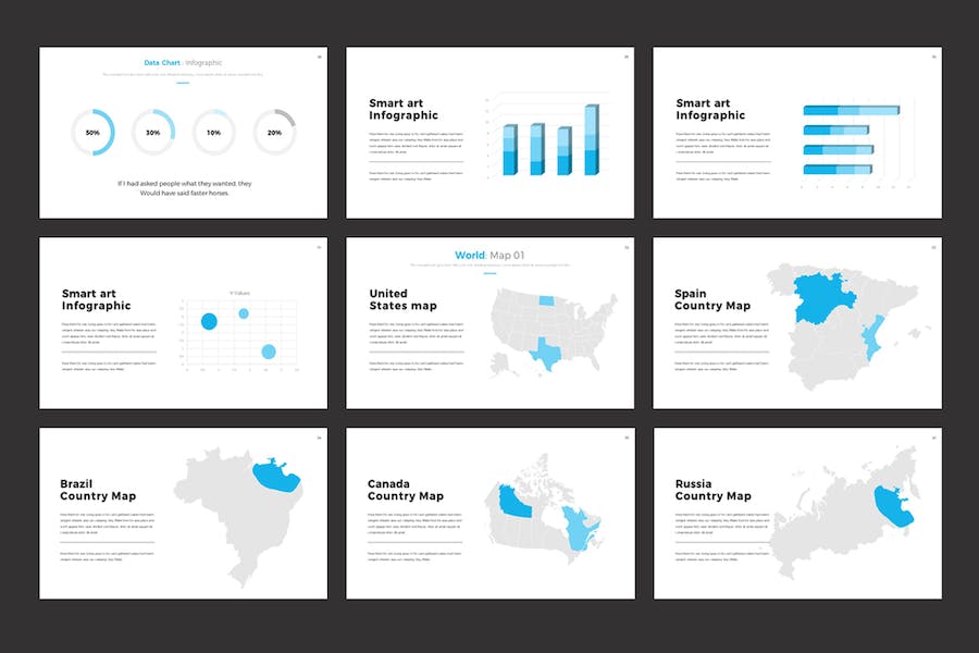 极简高级感通用商务汇报PPT模板 - 顶尖PPT