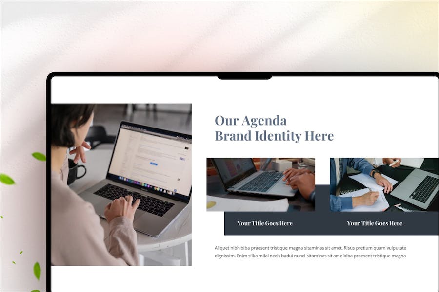 品牌标识设计规范建设方案PPT模板 - 顶尖PPT