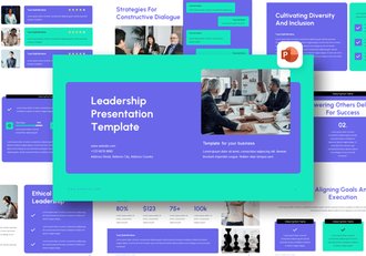 领导力演讲主题PPT模板 - 顶尖PPT