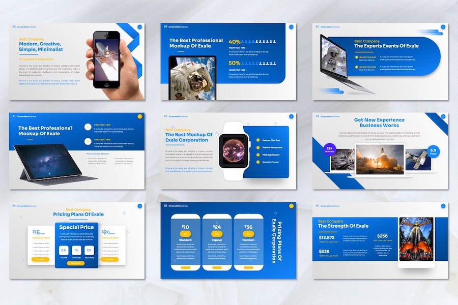 企业公司讲述展示方案应用推介PPT模板 - 顶尖PPT