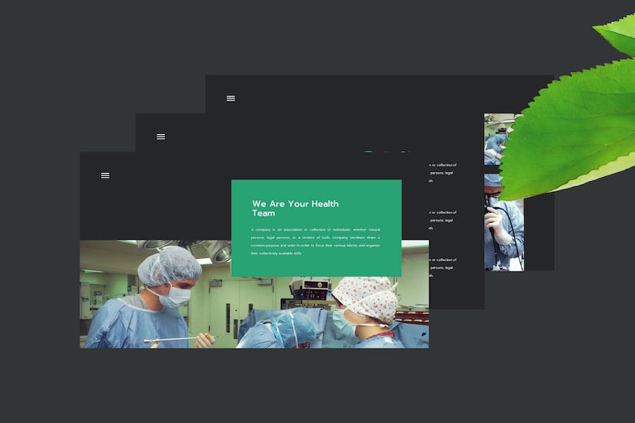 医学手术治疗keynote模板 - 顶尖PPT