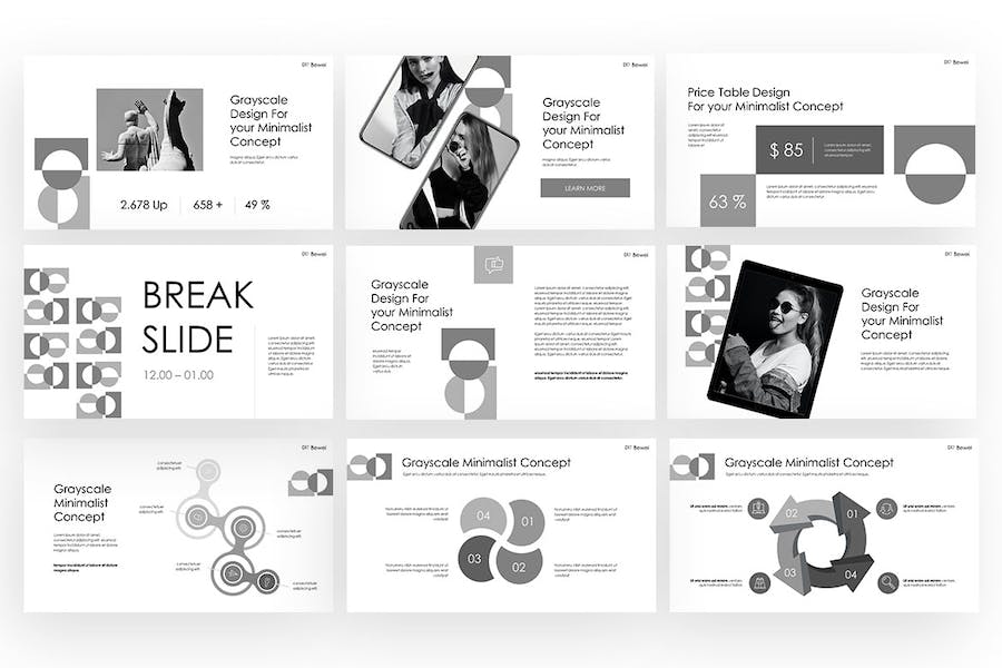 时尚商务企业品牌推广PPT模板 - 顶尖PPT