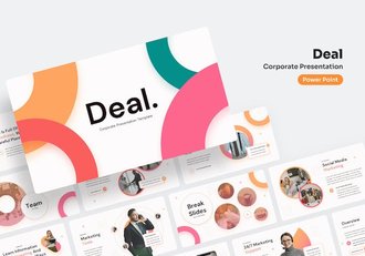 商务交易企业合作洽谈方案PPT模板 - 顶尖PPT