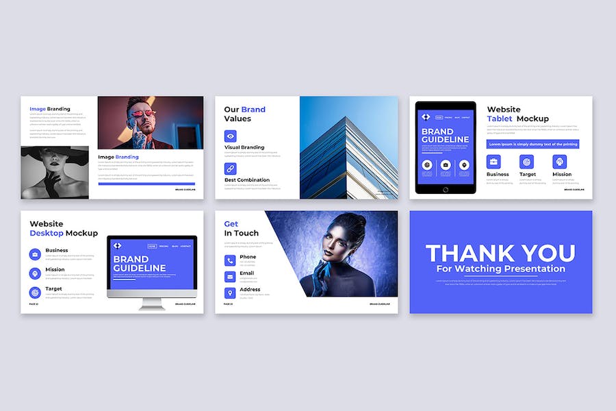 品牌形象指南设计规范PPT模板 - 顶尖PPT