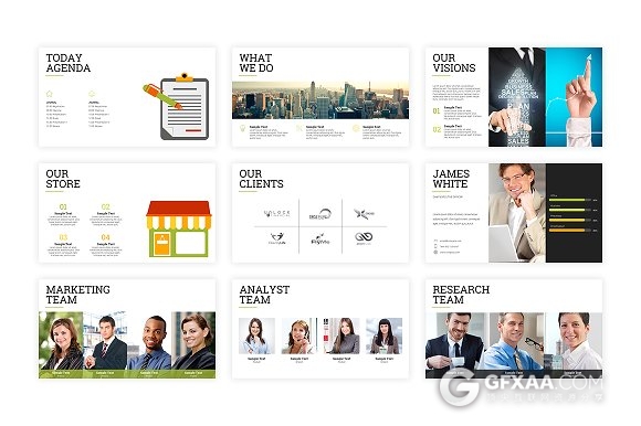 75页公司年会总结报告通用PPT模板 - 顶尖PPT