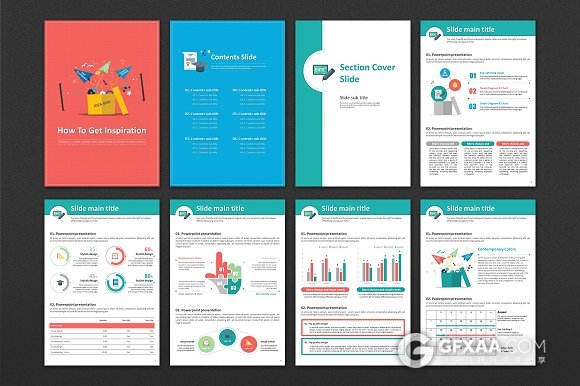 移动设备规格A4尺寸商务总结计划PPT模板 - 顶尖PPT