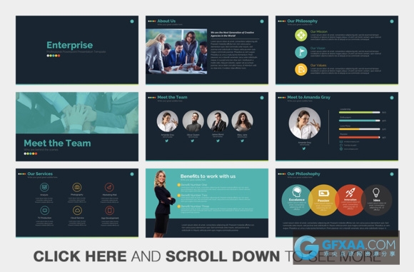 企业会议年终总结计划分析报表PPT模板 - 顶尖PPT