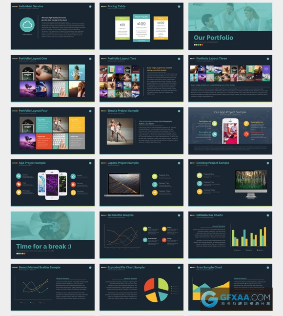 企业会议年终总结计划分析报表PPT模板 - 顶尖PPT