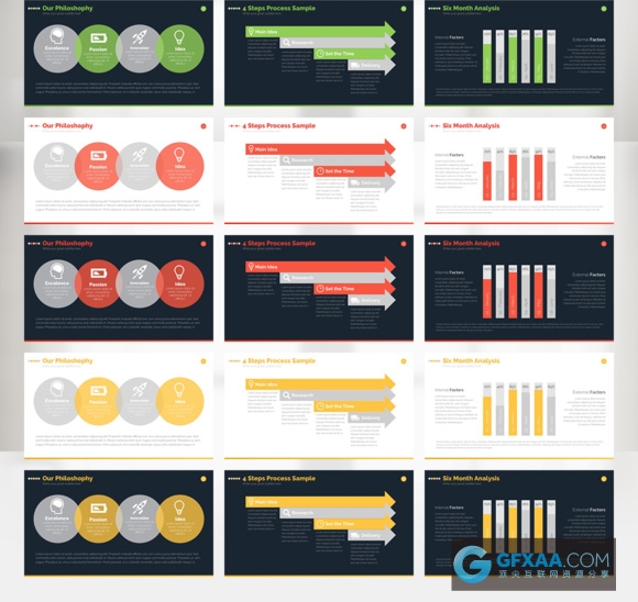 企业会议年终总结计划分析报表PPT模板 - 顶尖PPT