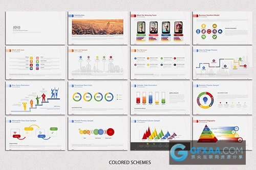 多用途简介PPT模板 - 顶尖PPT