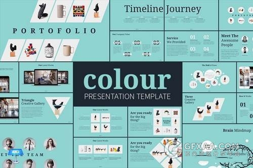 20种配色简约商务风格keynote模板 - 顶尖PPT