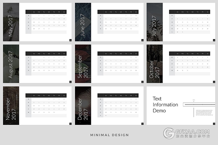 500多页简约黑白总结报告通用PPT模板 - 顶尖PPT