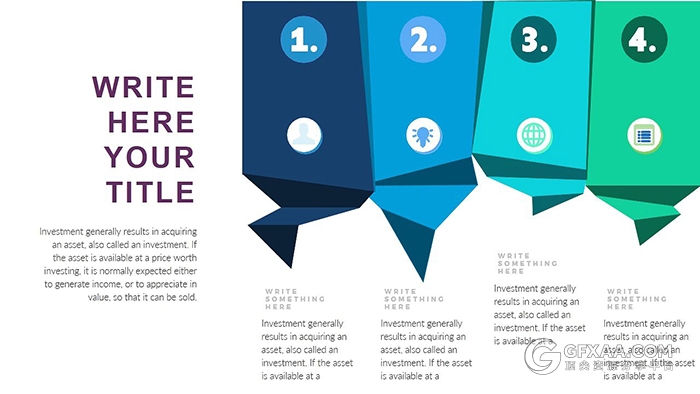 116页卡通清凉夏日文艺唯美PPT模板 - 顶尖PPT