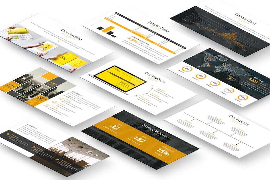 通用商务演讲工作汇报多场景PPT模板 - 顶尖PPT