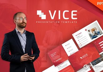 30页红色企业介绍团队展示项目会议PPT模板 - 顶尖PPT