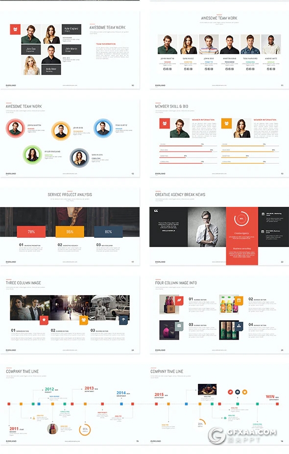 60页创意简约风格商务工作总结项目提案PPT模板 - 顶尖PPT