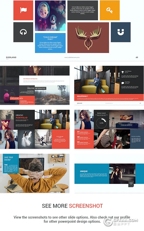 60页创意简约风格商务工作总结项目提案PPT模板 - 顶尖PPT