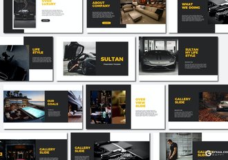 40页极简风格国外通用PPT模板 - 顶尖PPT