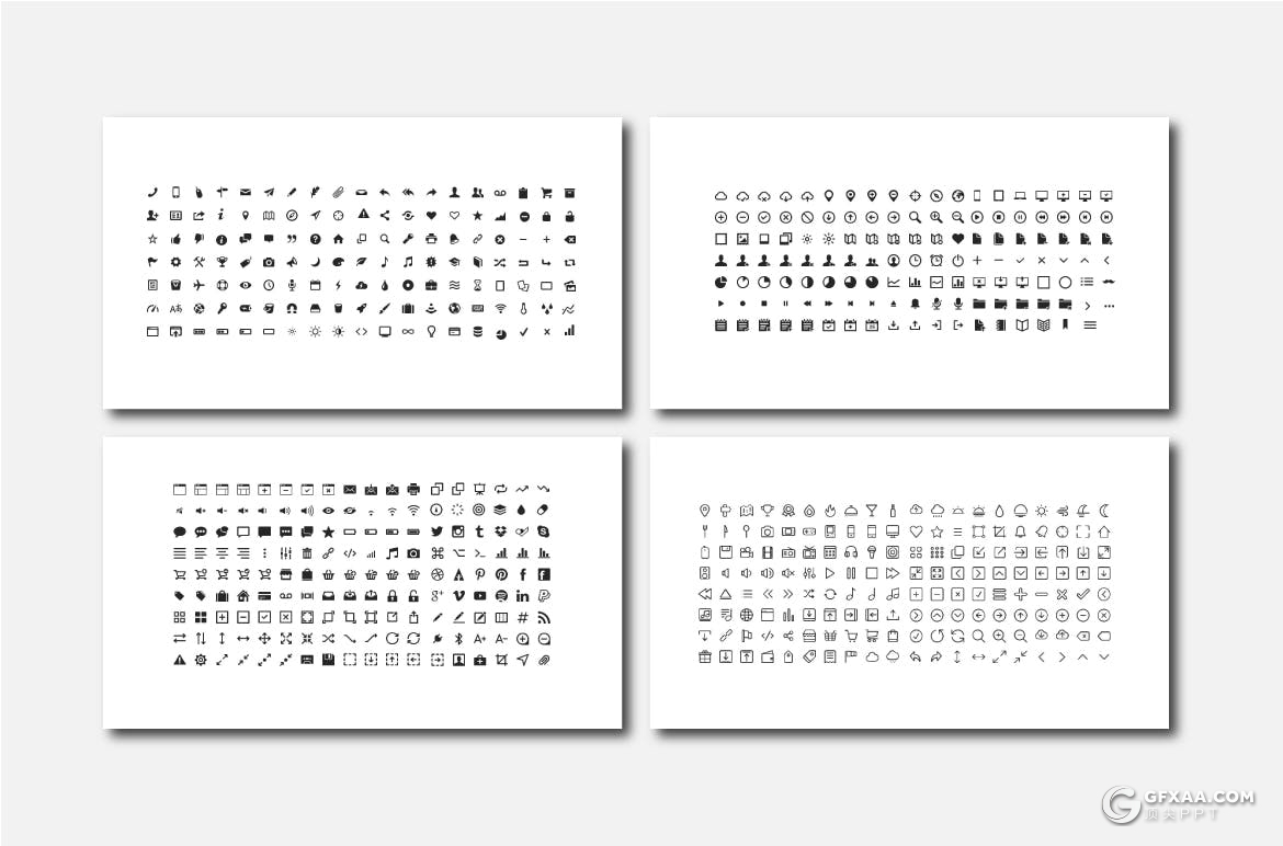 40页极简风格国外通用Google slides模板 - 顶尖PPT