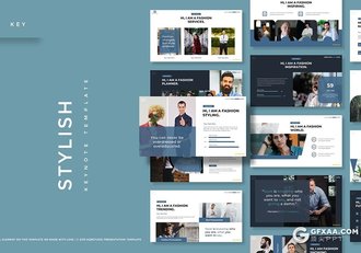 30页国外商务企业团队人员介绍通用Google slides模板5种配色 - 顶尖PPT