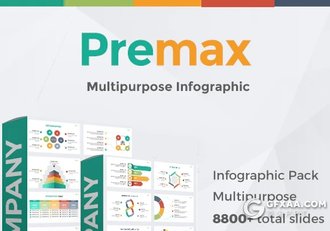 147页创意商务信息图形图表keynote模板下载 - 顶尖PPT