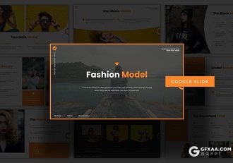 30页时尚女性主题行业Google slides模板5种配色 - 顶尖PPT
