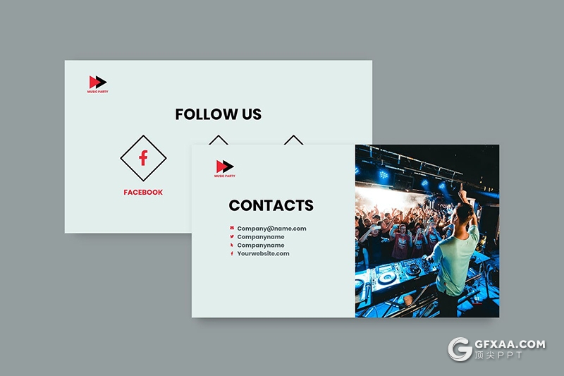 51页简约风格音乐演唱会活动策划PPT模板 - 顶尖PPT