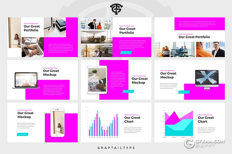 30页亮紫色商务团队人员介绍管理层架构PPT模板 - 顶尖PPT