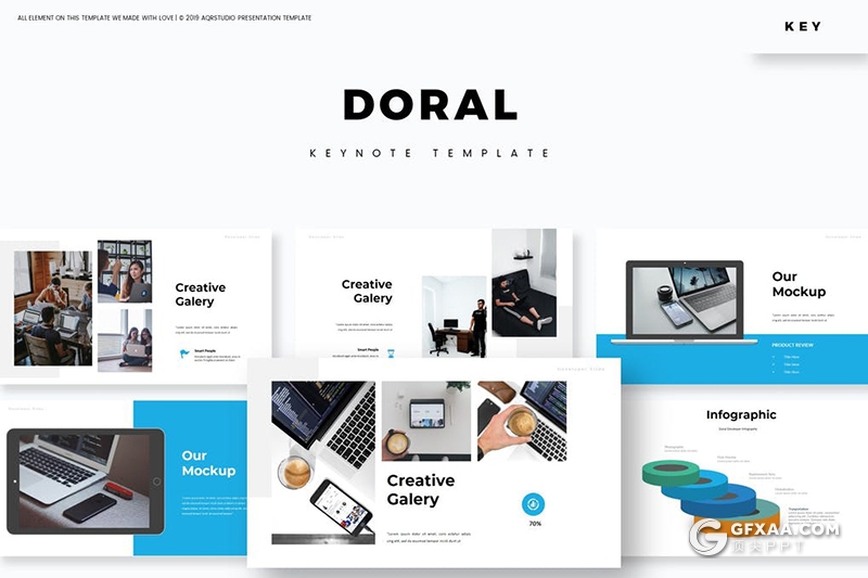 30页商务风格企业介绍工作总结keynote模板 - 顶尖PPT