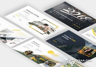 282页国外大型PPT模板商务图形世界各国地图标志性建筑插画商务通用PPT模板 - 顶尖PPT