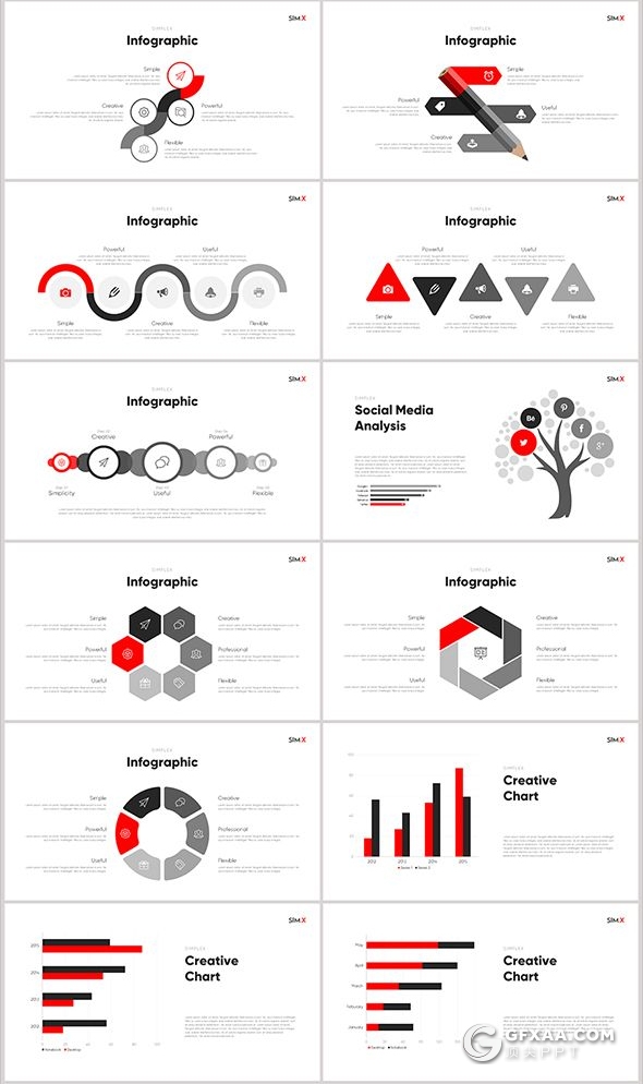 122页扁平化国外数据分析ppt世界各国地图PPT模板 - 顶尖PPT