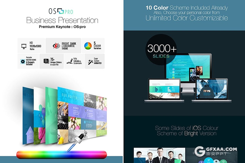 6套660页国外超强顶级商务工作汇报数据图形PPT模板合集 - 顶尖PPT