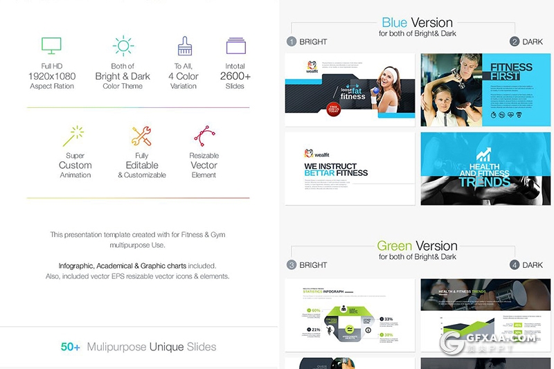 6套660页国外超强顶级商务工作汇报数据图形PPT模板合集 - 顶尖PPT