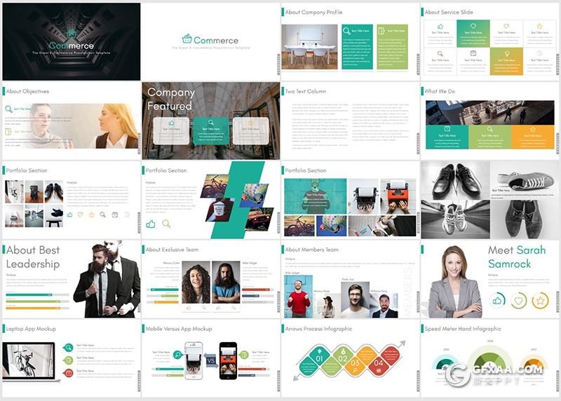 30国外企业项目报告工作汇报keynote模板 - 顶尖PPT